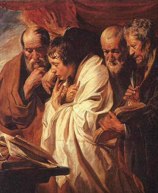 Jacob Jordaens The Four Evangelists china oil painting image